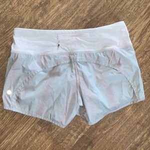 Lululemon Glitter Speed Shorts